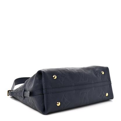 Louis Vuitton Empreinte Monogram Giant CarryAll MM Navy 4 of 9