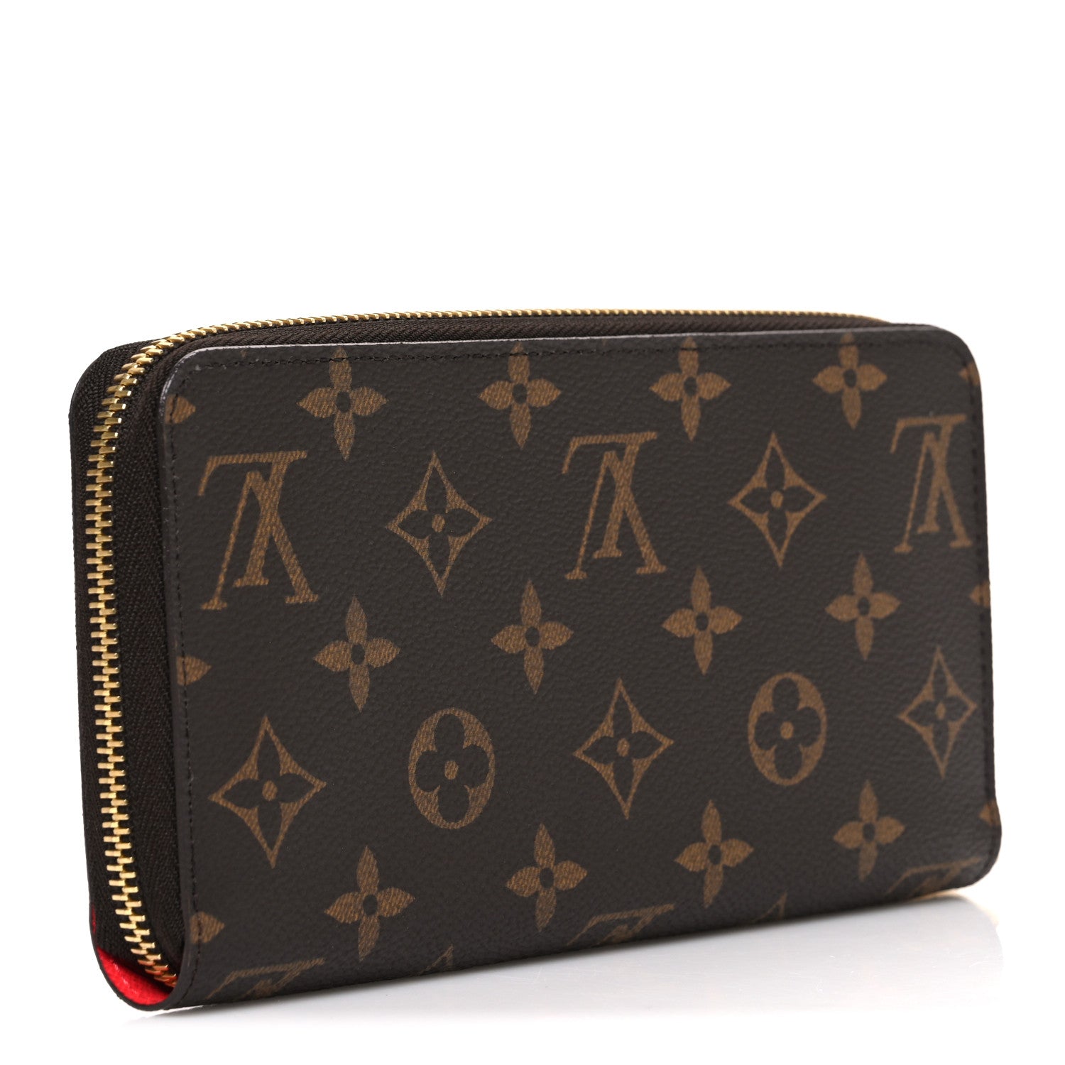 Louis Vuitton Monogram 2016 Christmas Animation Zippy Wallet Rouge 3 of 7