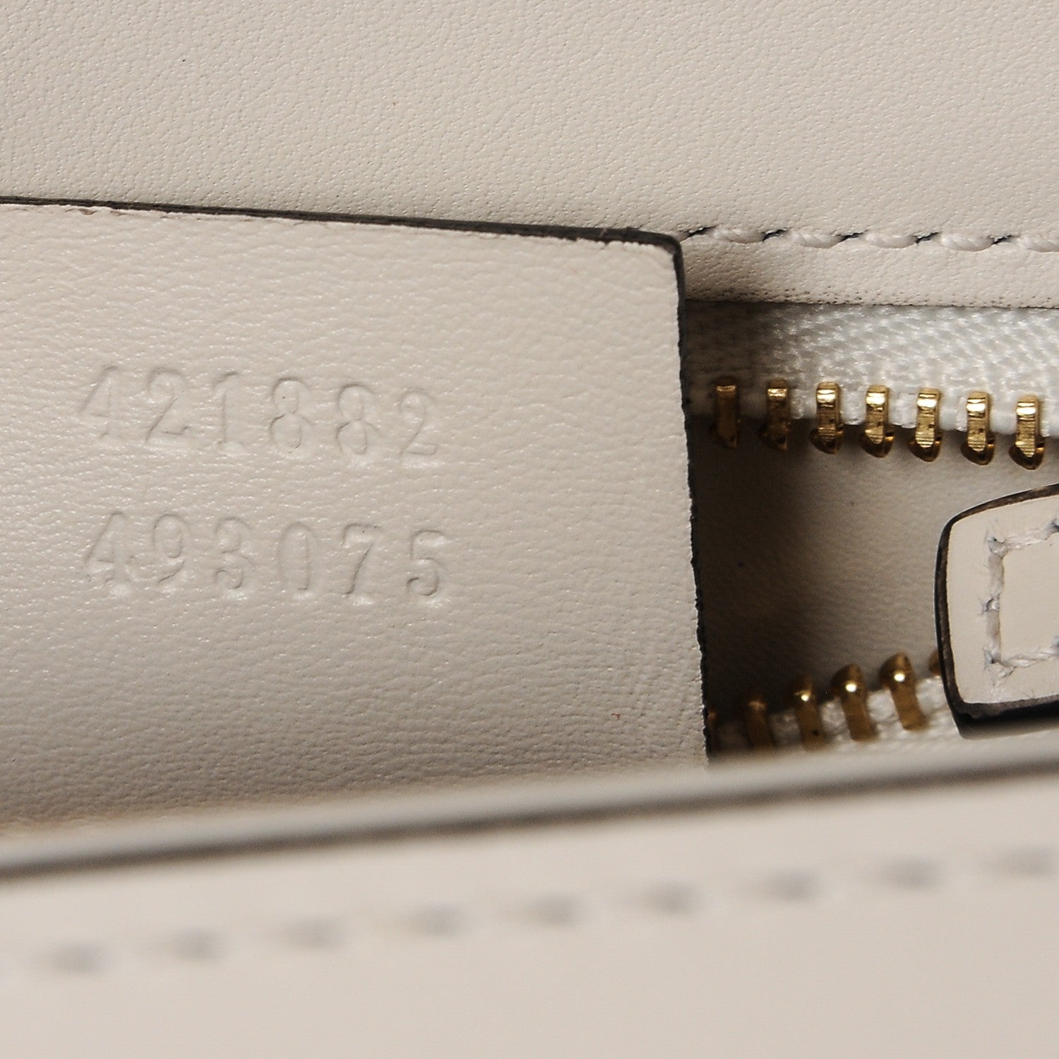 Gucci Calfskin Small Sylvie Shoulder Bag White 8 of 10