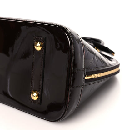 Louis Vuitton Vernis Alma PM Amarante 8 of 10