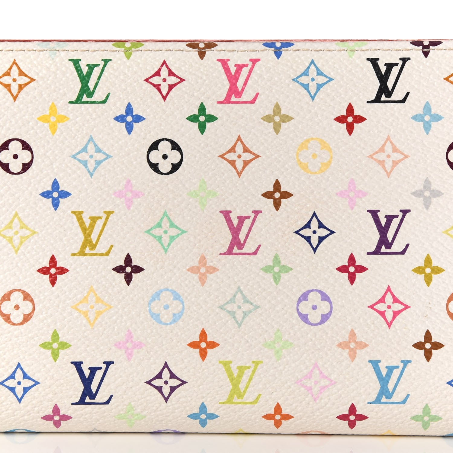 Louis Vuitton Monogram Multicolor Insolite Wallet White Citron 10 of 10