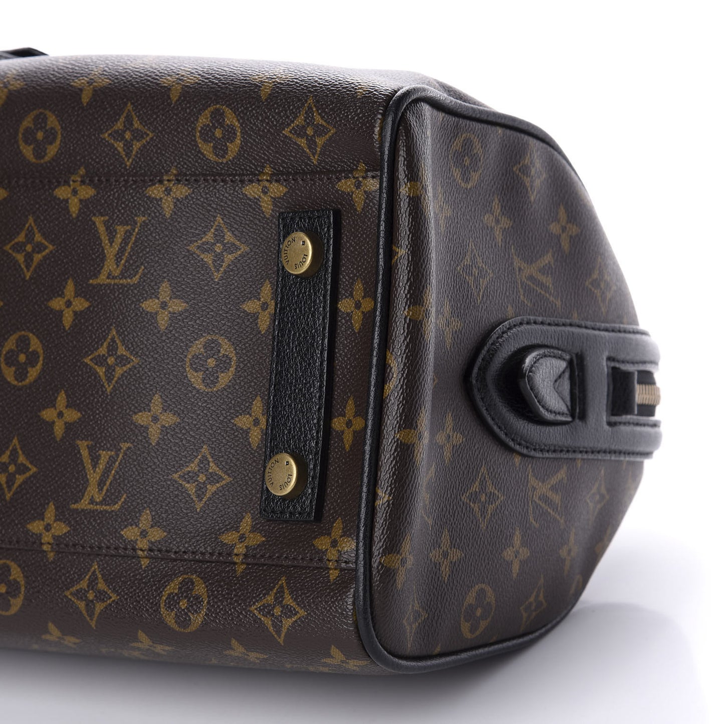 Monogram Golden Arrow Speedy Black