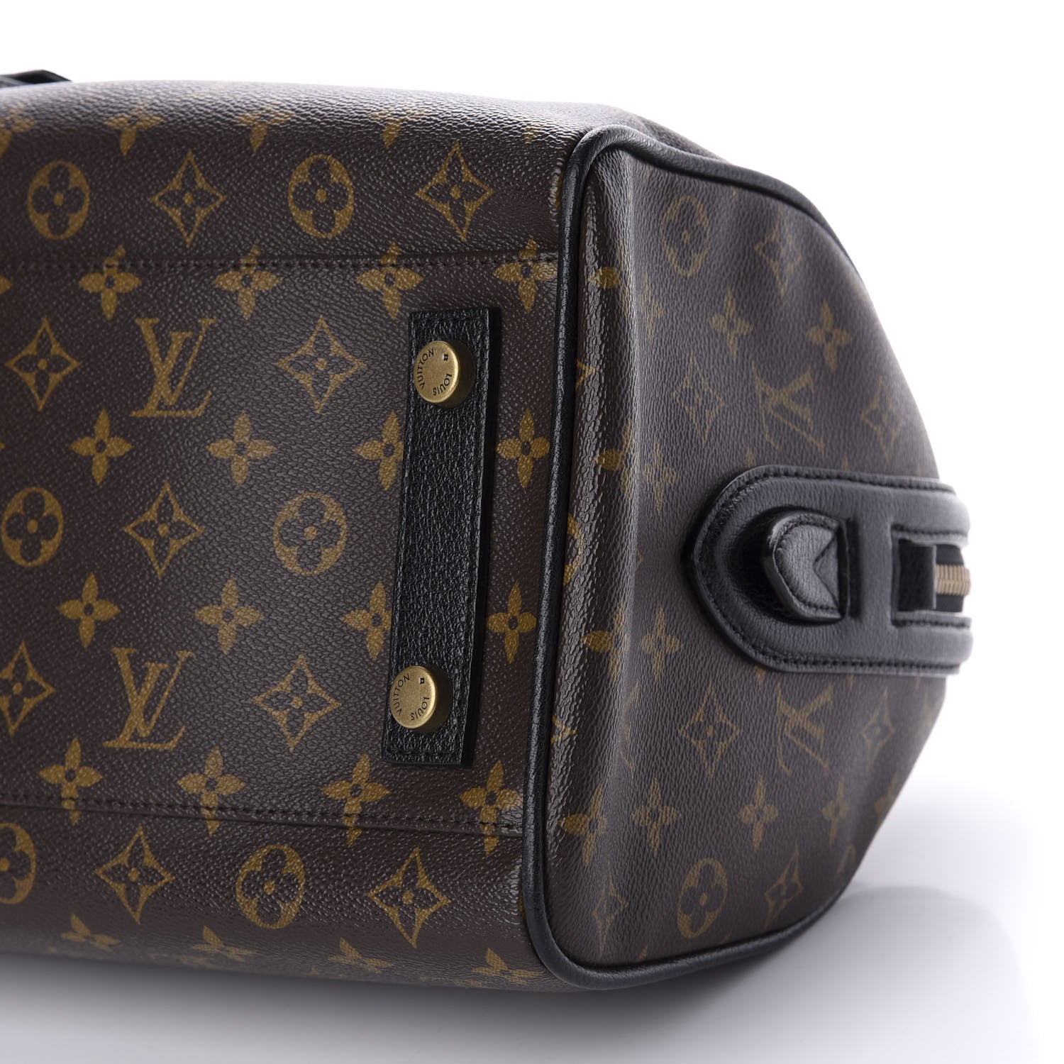 Louis Vuitton Monogram Golden Arrow Speedy Black 7 of 10