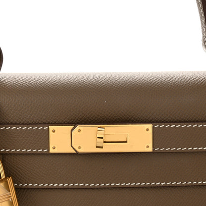 Hermes Epsom Kelly Sellier 28 Etoupe 11 of 12
