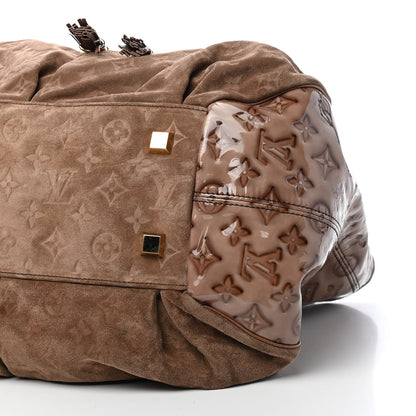 Louis Vuitton Suede Patent Monogram Irene Brown 10 of 10