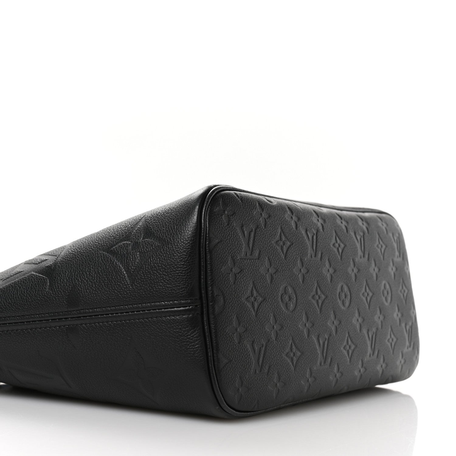 Louis Vuitton Empreinte Monogram Giant Neverfull MM Black 9 of 11