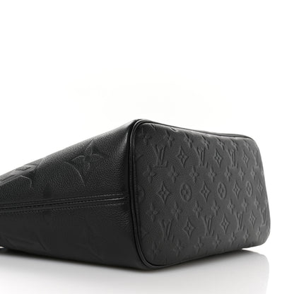 Louis Vuitton Empreinte Monogram Giant Neverfull MM Black 9 of 11