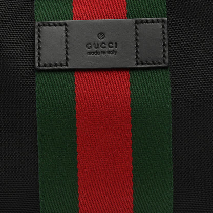 Gucci Canvas Web Slim Belt Bag Black 8 of 10