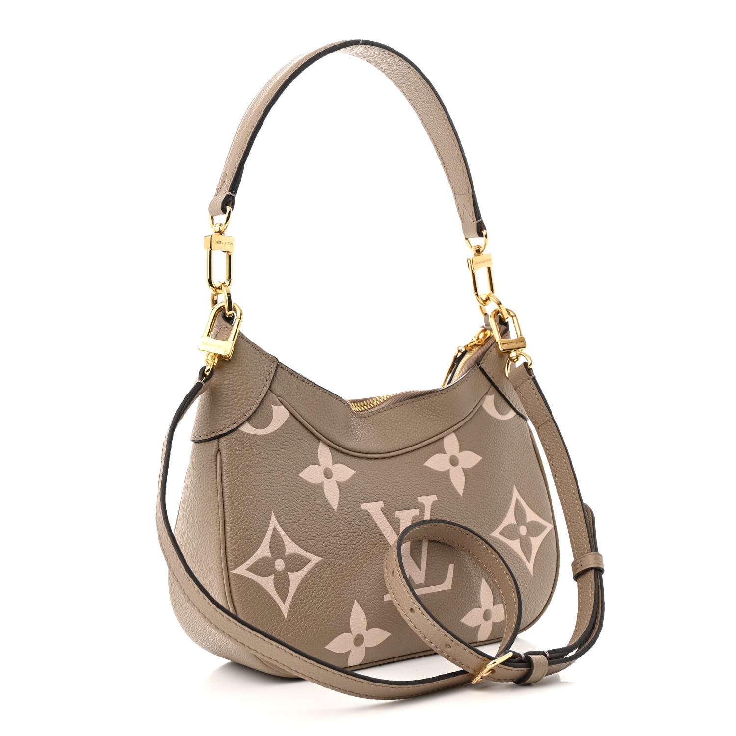 Louis Vuitton Empreinte Monogram Giant Bagatelle NM Tourterelle Creme 3 of 11