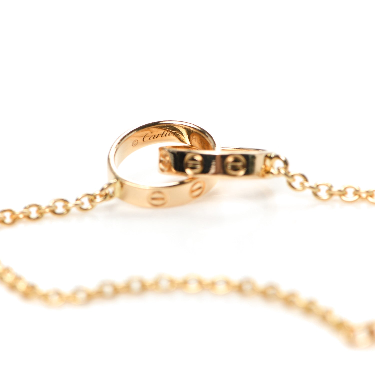 Cartier 18K Yellow Gold Interlocking LOVE Bracelet 5 of 5