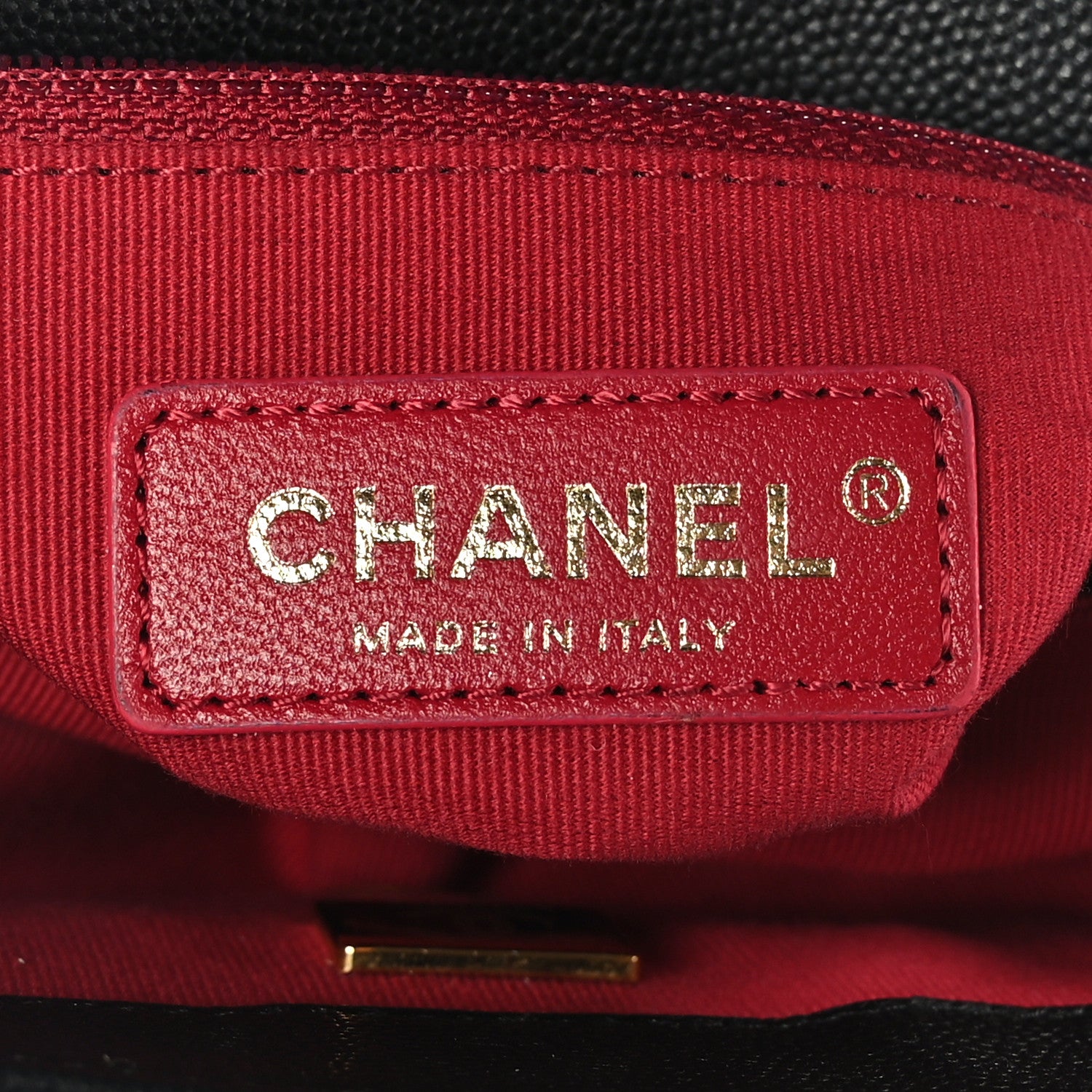 Chanel Caviar Quilted Mini Bracelet On Chain Flap Black 7 of 9