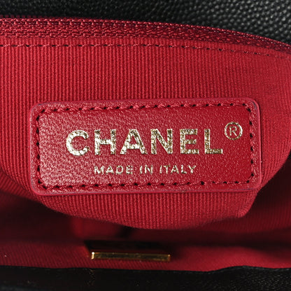 Chanel Caviar Quilted Mini Bracelet On Chain Flap Black 7 of 9