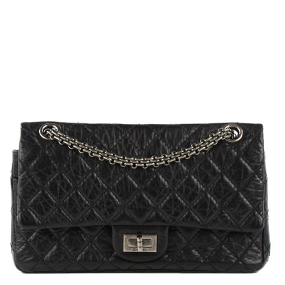 Chanel Aged Calfskin Quilted 2.55 Reissue 225 Flap Black 1 of 11