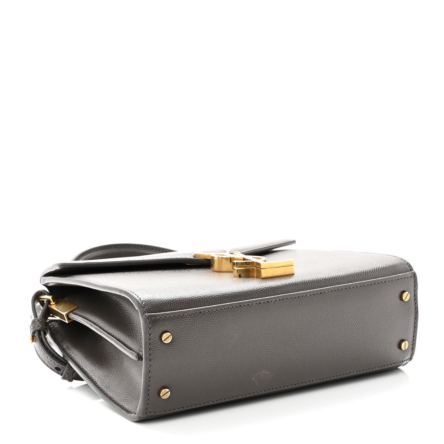 Grain de Poudre Mini Classic Monogram Cassandra Top Handle Dark Smog