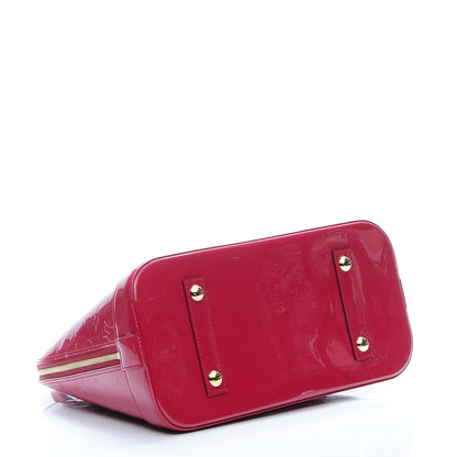 Louis Vuitton Vernis Alma MM Rose Indien 6 of 8