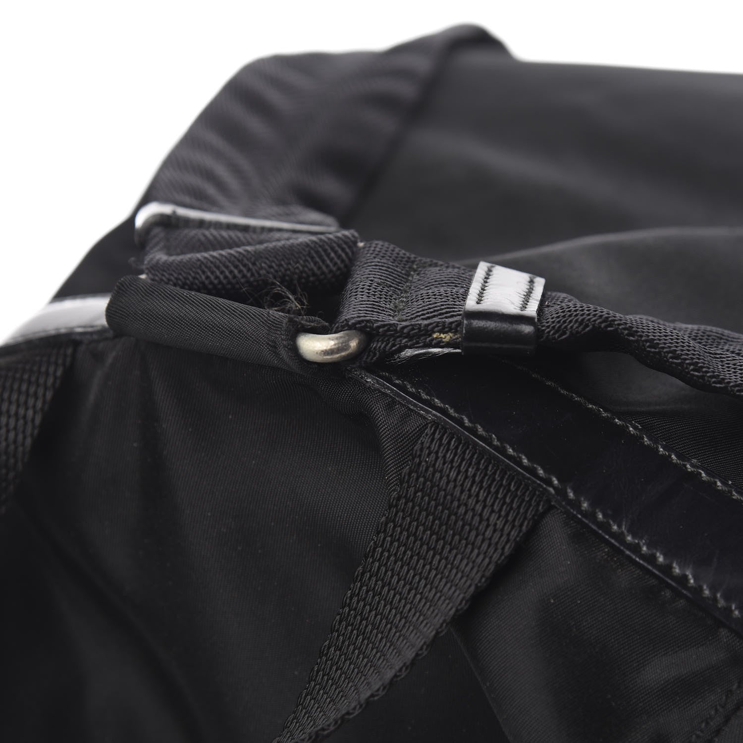 Prada Tessuto Nylon Vela Small Backpack Black 10 of 12