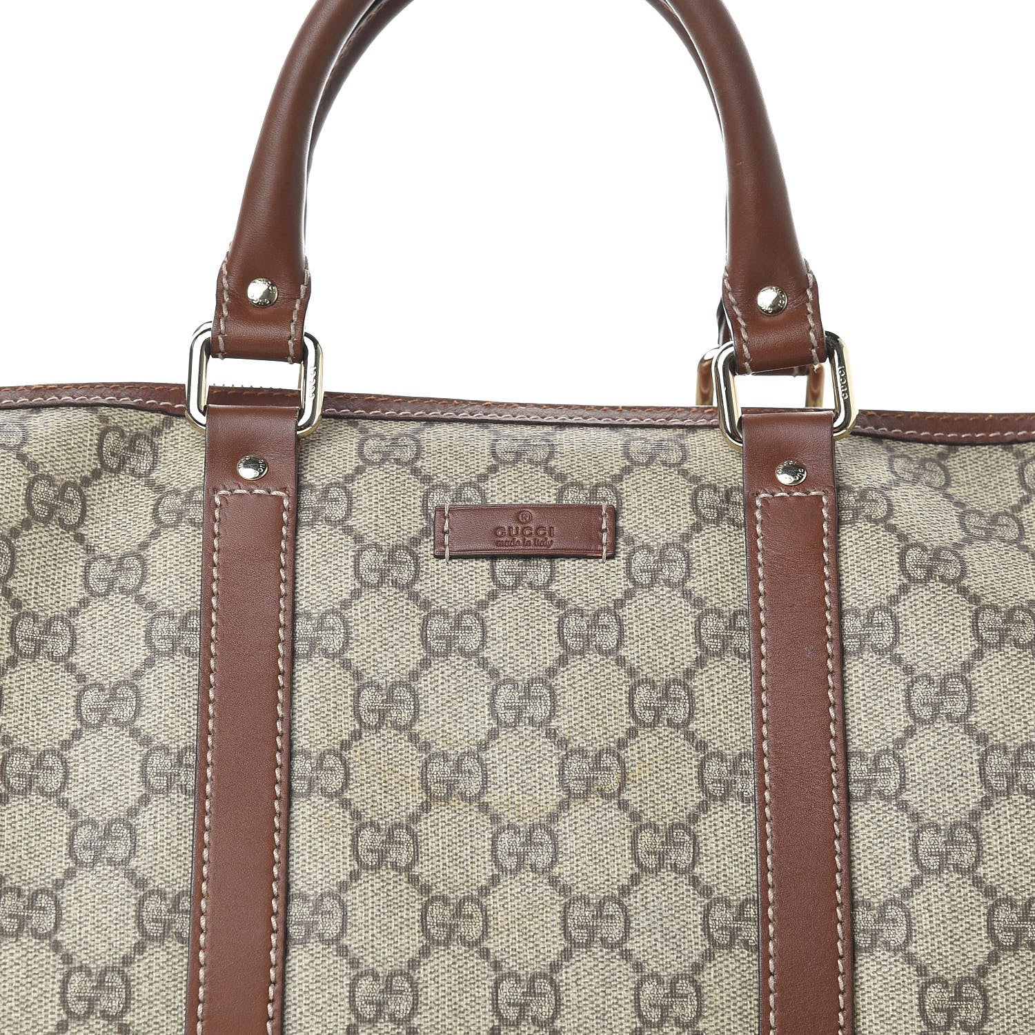 Gucci GG Plus Monogram Medium Joy Boston Brown 8 of 10