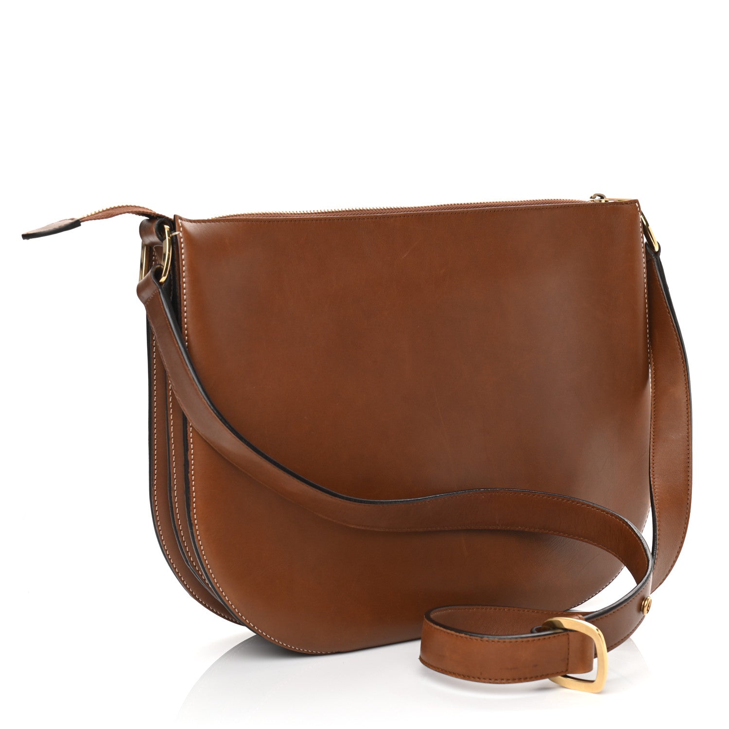 Celine Natural Calfskin Shoulder Bag Tan 3 of 11
