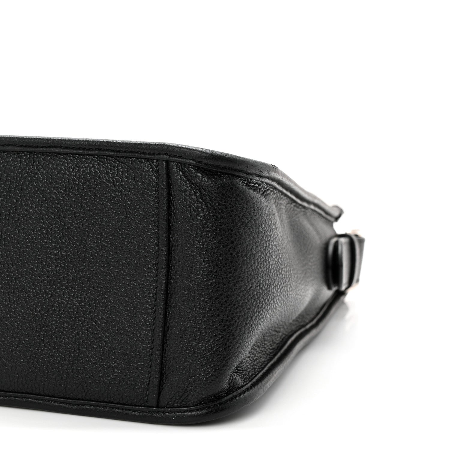 Prada Vitello Daino Soft Hobo Messenger Bag Black 10 of 11