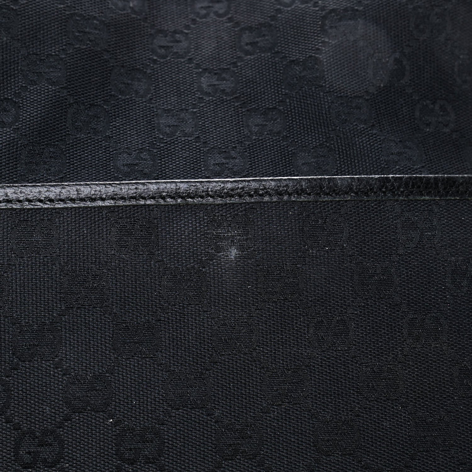 Gucci Monogram Medium Eclipse Shoulder Bag Black 5 of 6