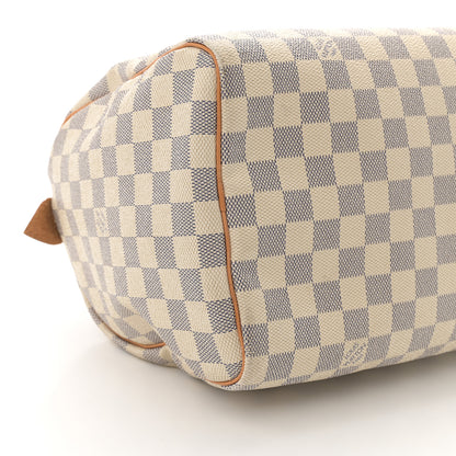 Louis Vuitton Damier Azur Speedy 30 9 of 12