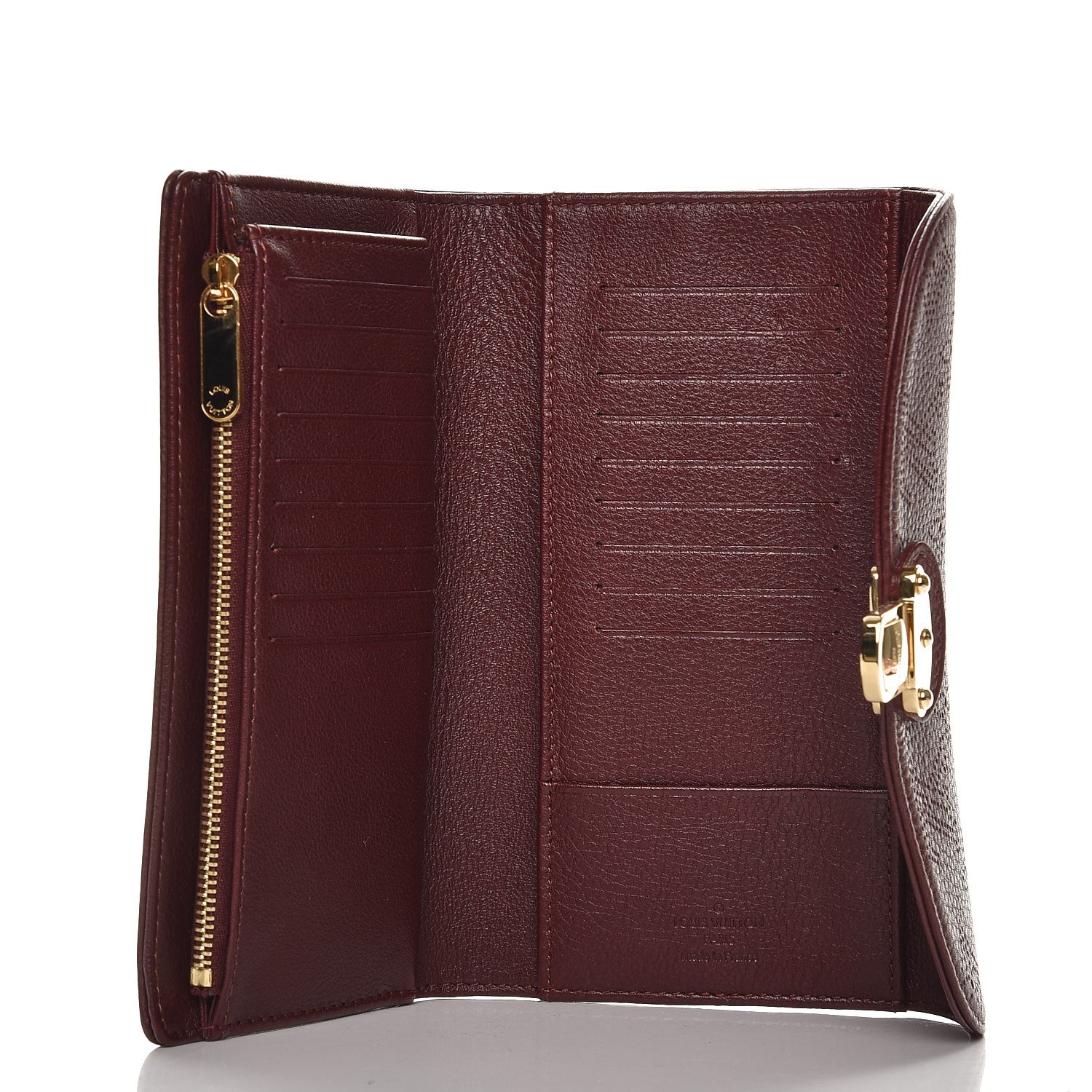 Louis Vuitton Mahina Amelia Wallet Bordeaux 5 of 7