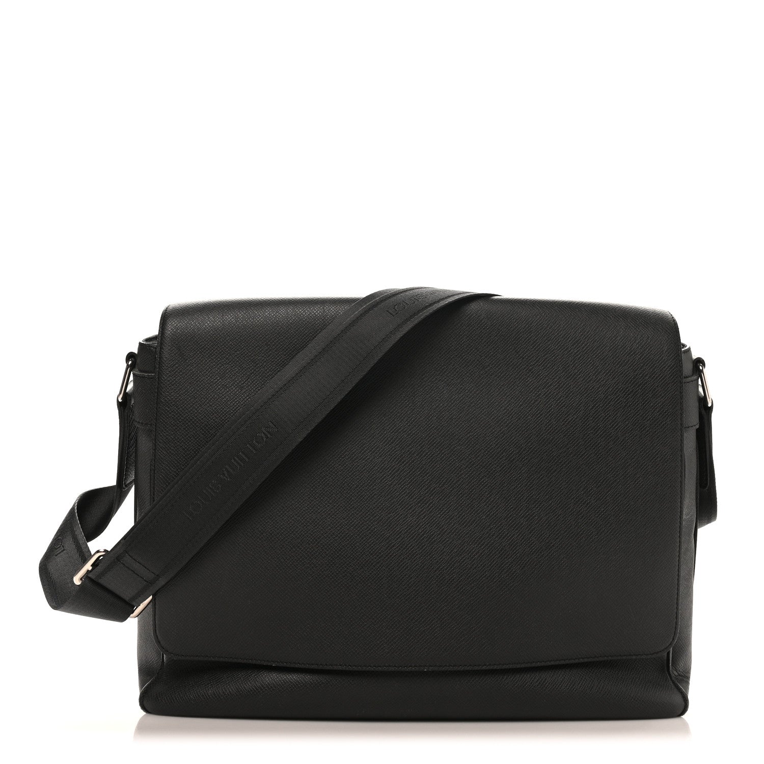 Louis Vuitton Taiga Roman GM Messenger Black 1 of 10