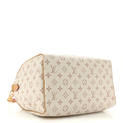 Louis Vuitton Monogram Dune Lucky Speedy Soft 30 Pink 4 of 9
