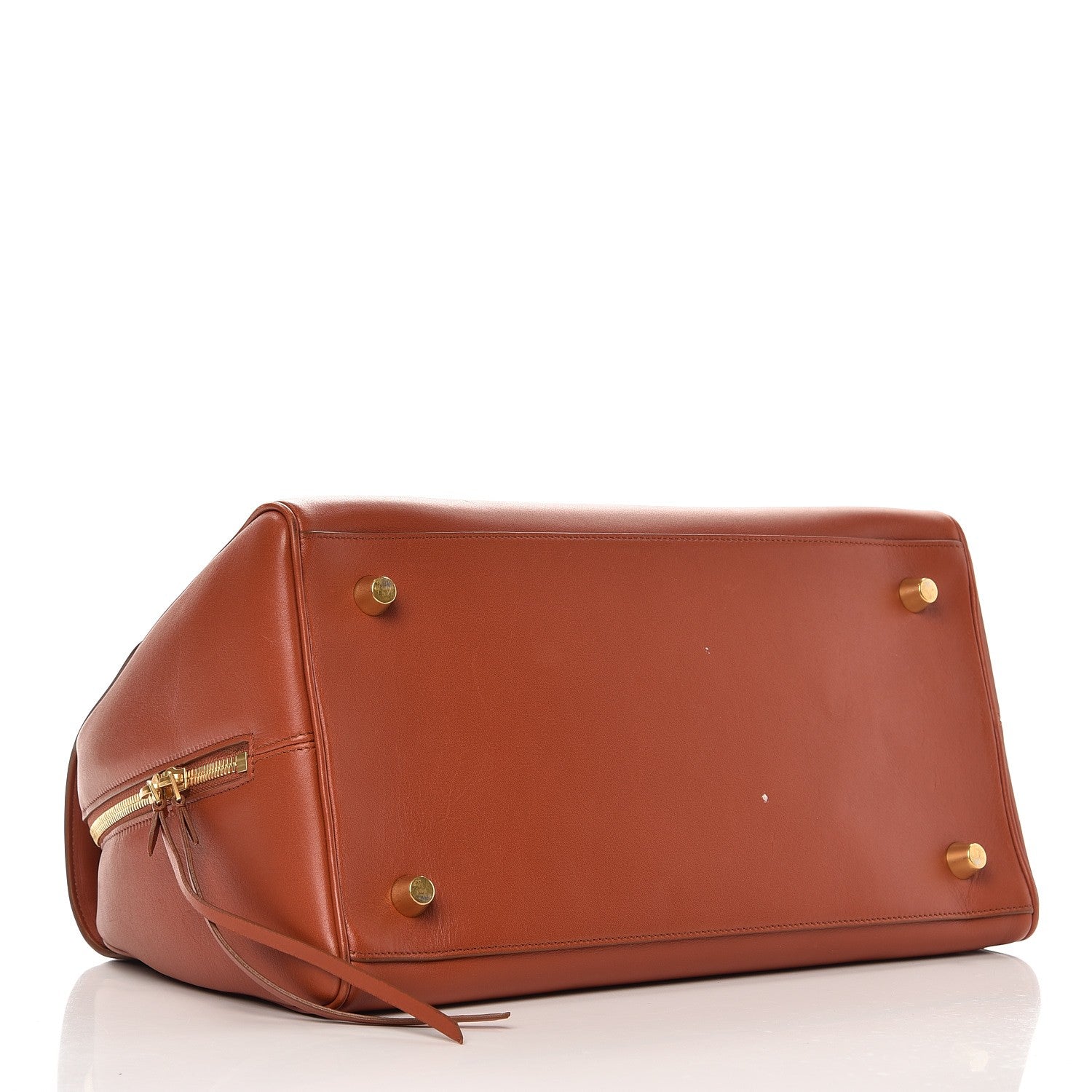 Celine Natural Calfskin Top Handle Bag Brick 4 of 16