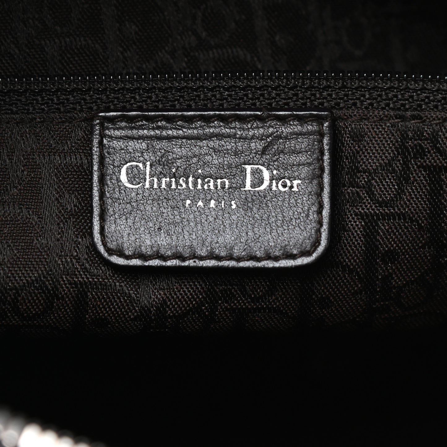 Lambskin Cannage Large Lady Dior Dark Brown