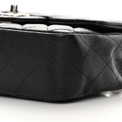 Chanel Caviar Quilted Mini Rectangular Flap Black 10 of 11