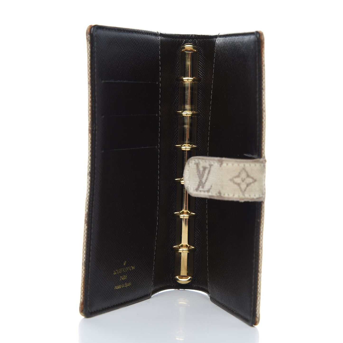 Mini Monogram Small Ring Agenda Light Kaki
