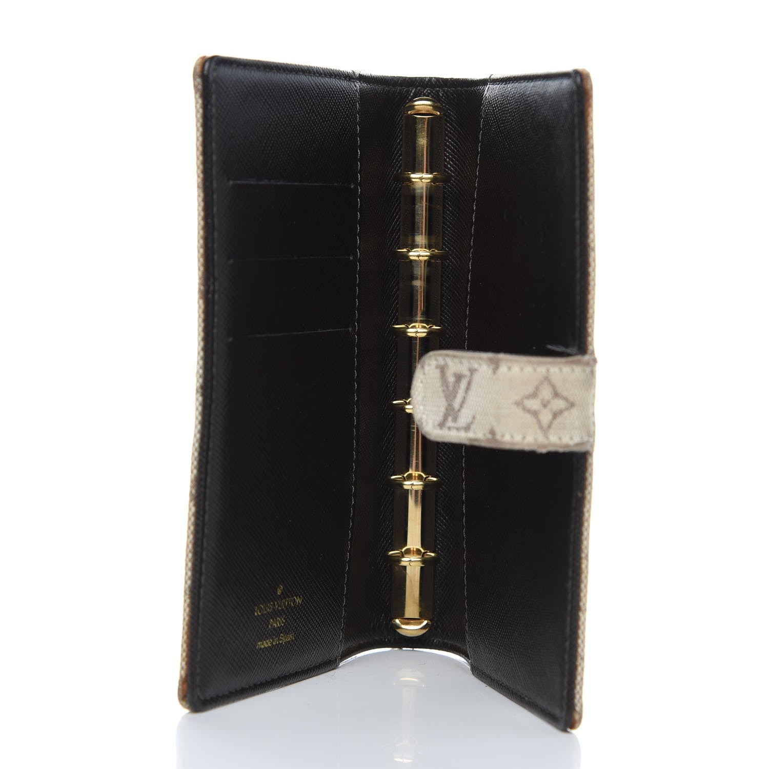 Louis Vuitton Mini Monogram Small Ring Agenda Light Kaki 5 of 9