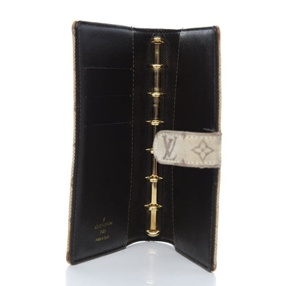 Louis Vuitton Mini Monogram Small Ring Agenda Light Kaki 5 of 9