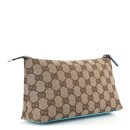 Gucci Monogram GG Cosmetic Case Turquoise 3 of 11
