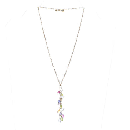 Tiffany 18K Yellow Gold Rainbow Drops Necklace 2 of 6
