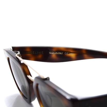 Celine Acetate Bridge Sunglasses CL41077/S Dark Havana 5 of 8