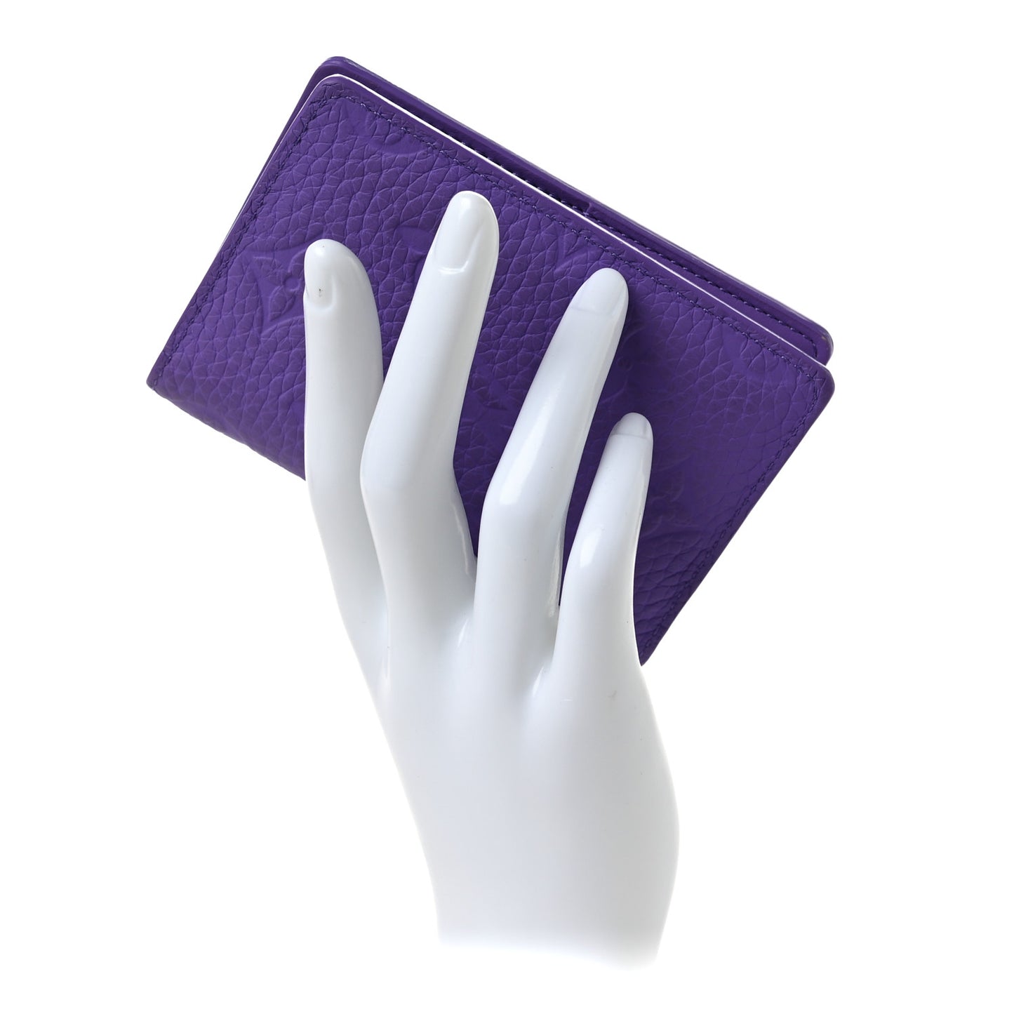 Taurillon Monogram Pocket Organizer Violet