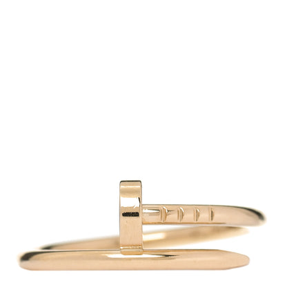 Cartier 18K Yellow Gold Small Juste Un Clou Ring 56 7.5 1 of 4