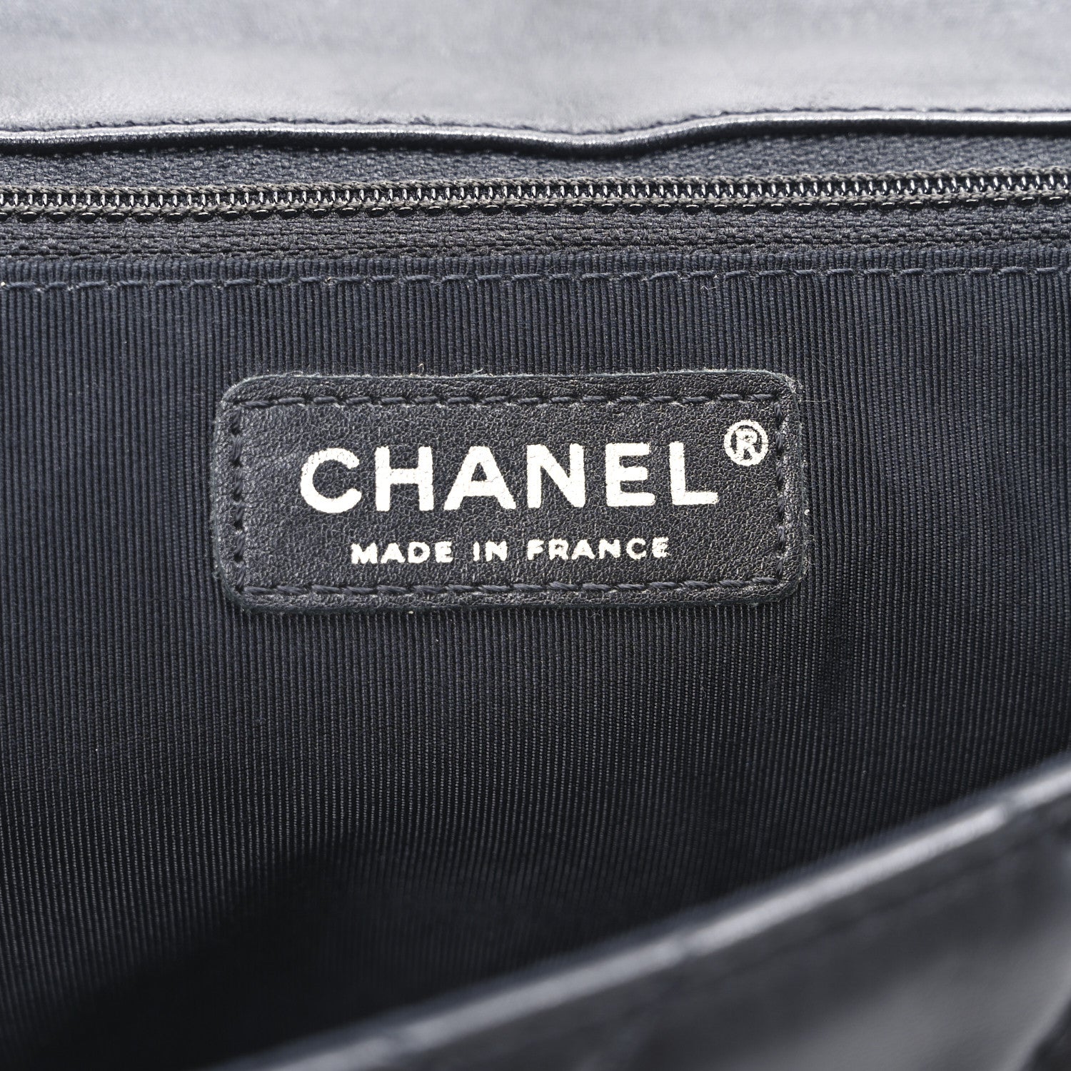 Chanel Lambskin Quilted Jumbo Roll 2.55 Reissue Clutch Black 6 of 10