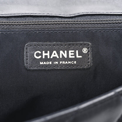 Chanel Lambskin Quilted Jumbo Roll 2.55 Reissue Clutch Black 6 of 10