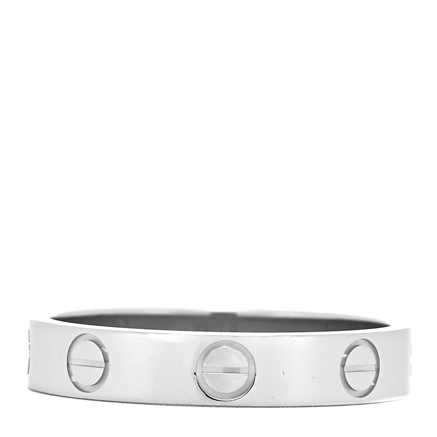 Platinum 3.5mm LOVE Wedding Band Ring 53 6.25