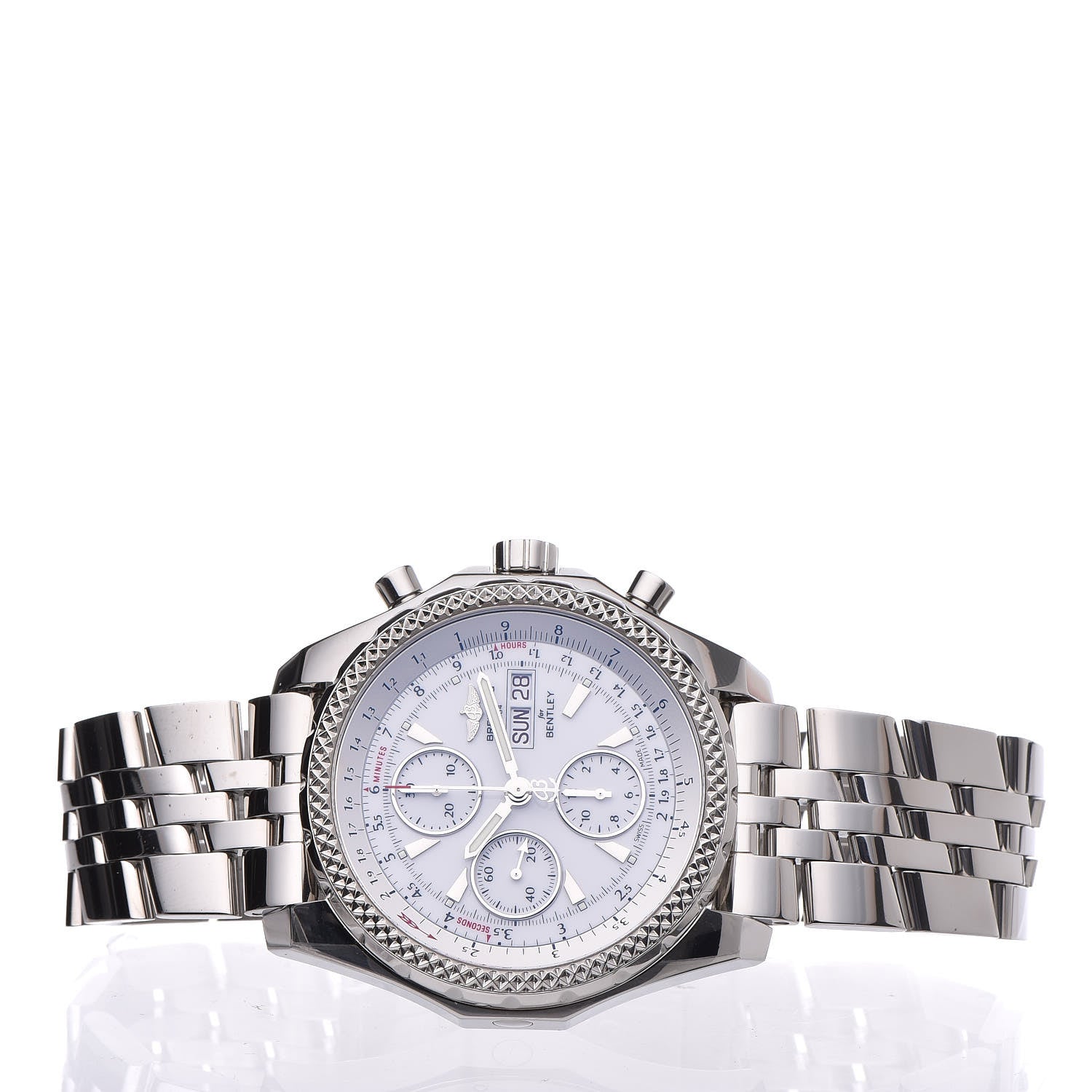 Breitling Stainless Steel 46mm Bentley GT For Japan GMT Automatic Watch A1336212 3 of 7