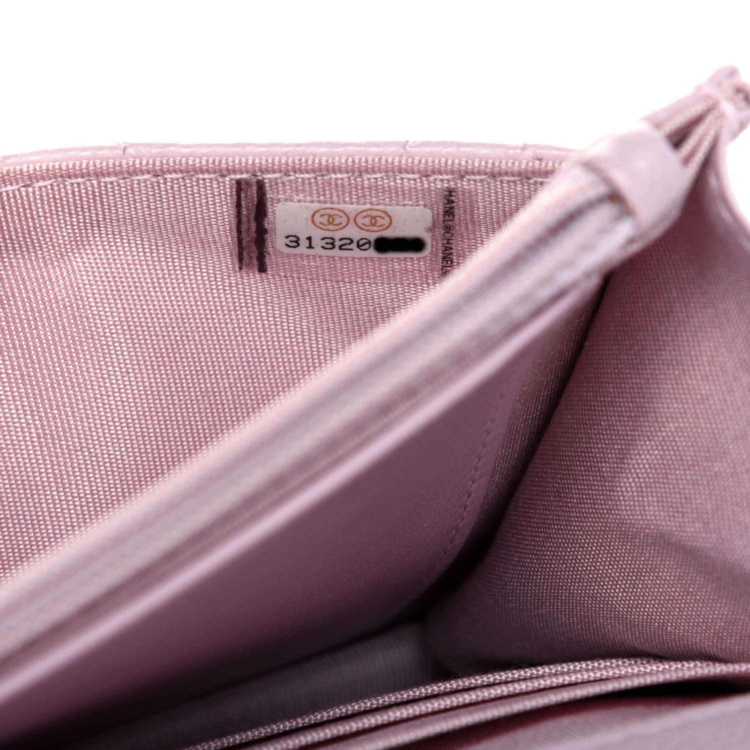 Chanel Caviar Quilted Coco Candy Wallet On Chain WOC Light Pink 8 of 12