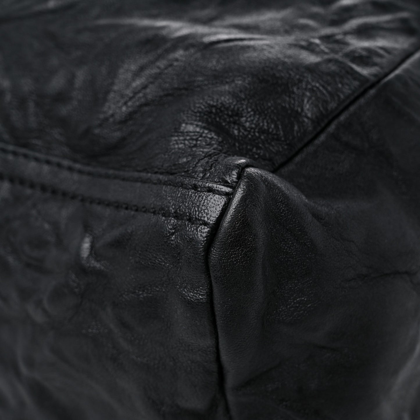 Tumbled Sheepskin Medium Pandora Black