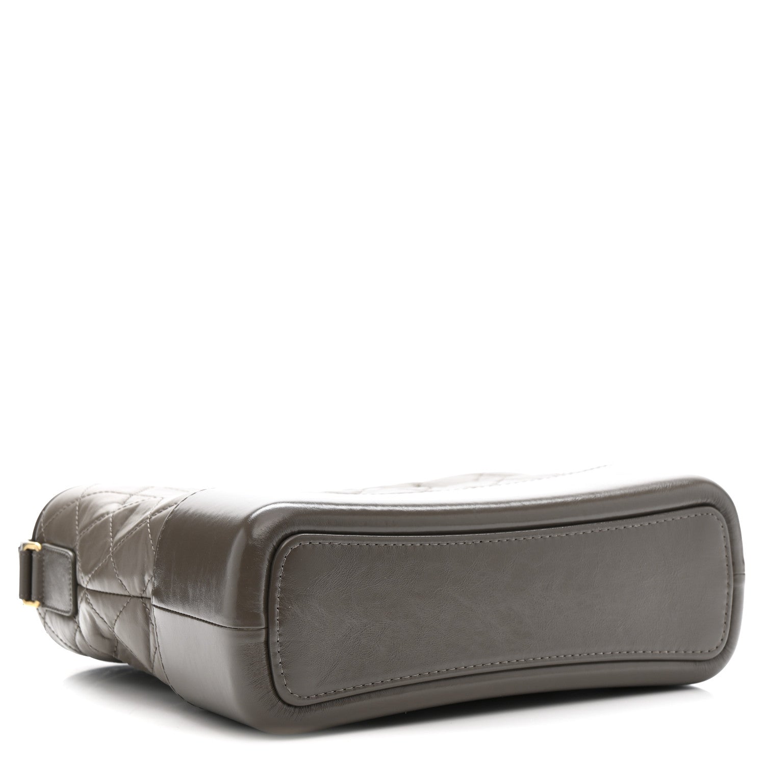 Chanel Aged Calfskin Quilted Medium Gabrielle Hobo Grey 4 of 10