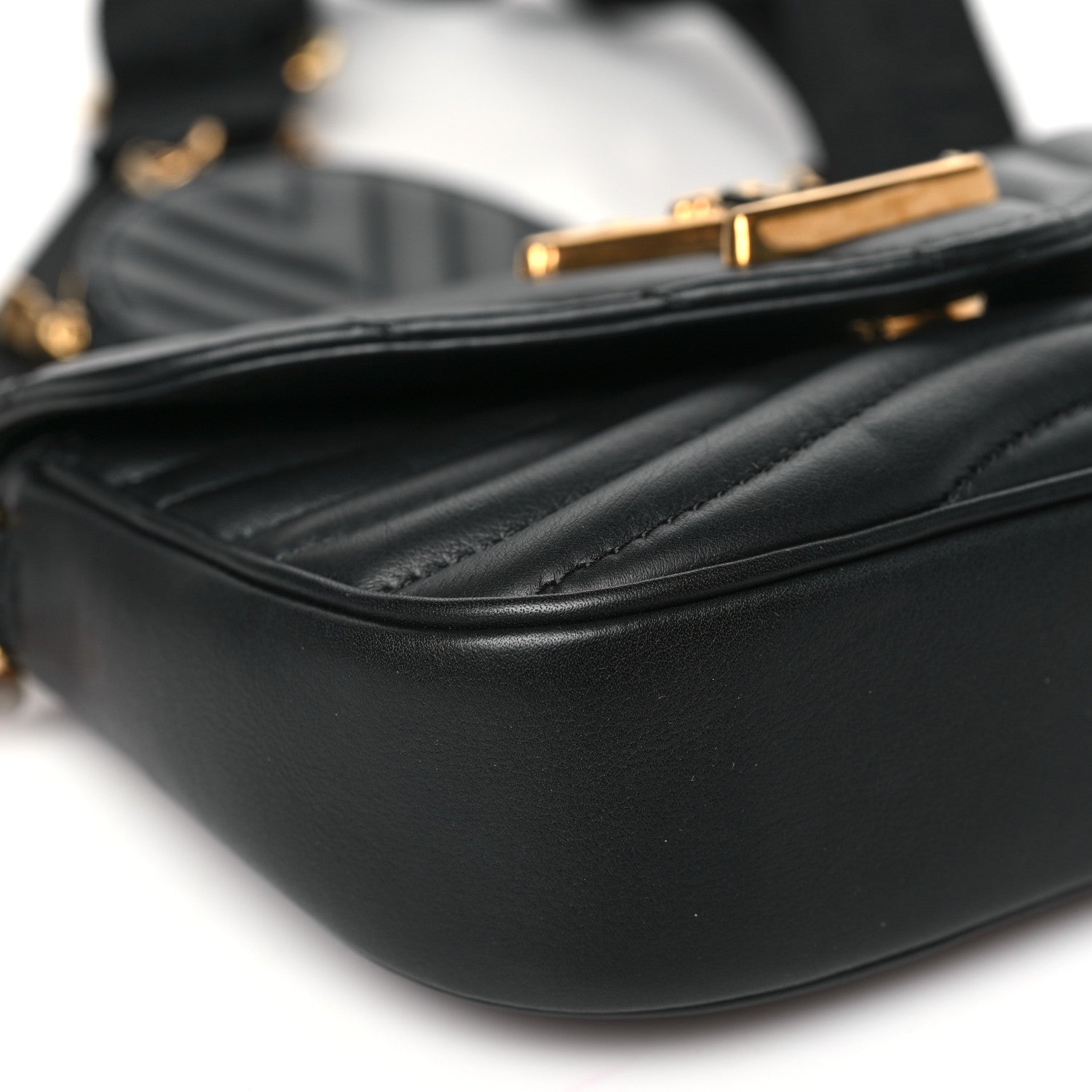 Louis Vuitton Calfskin New Wave Multi Pochette Black 8 of 9