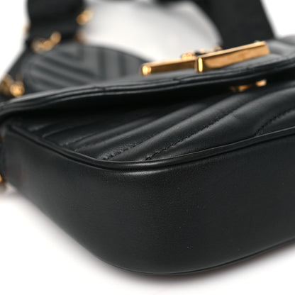 Louis Vuitton Calfskin New Wave Multi Pochette Black 8 of 9