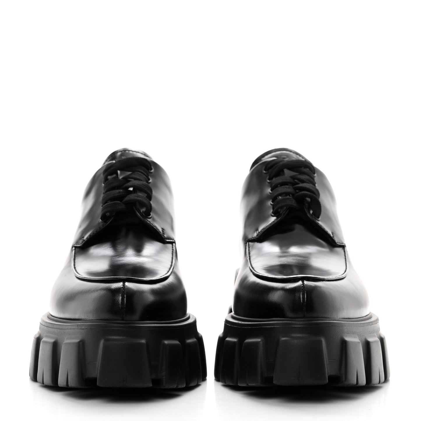 Spazzolato Rois Monolith 55mm Derby Loafers 39 Black