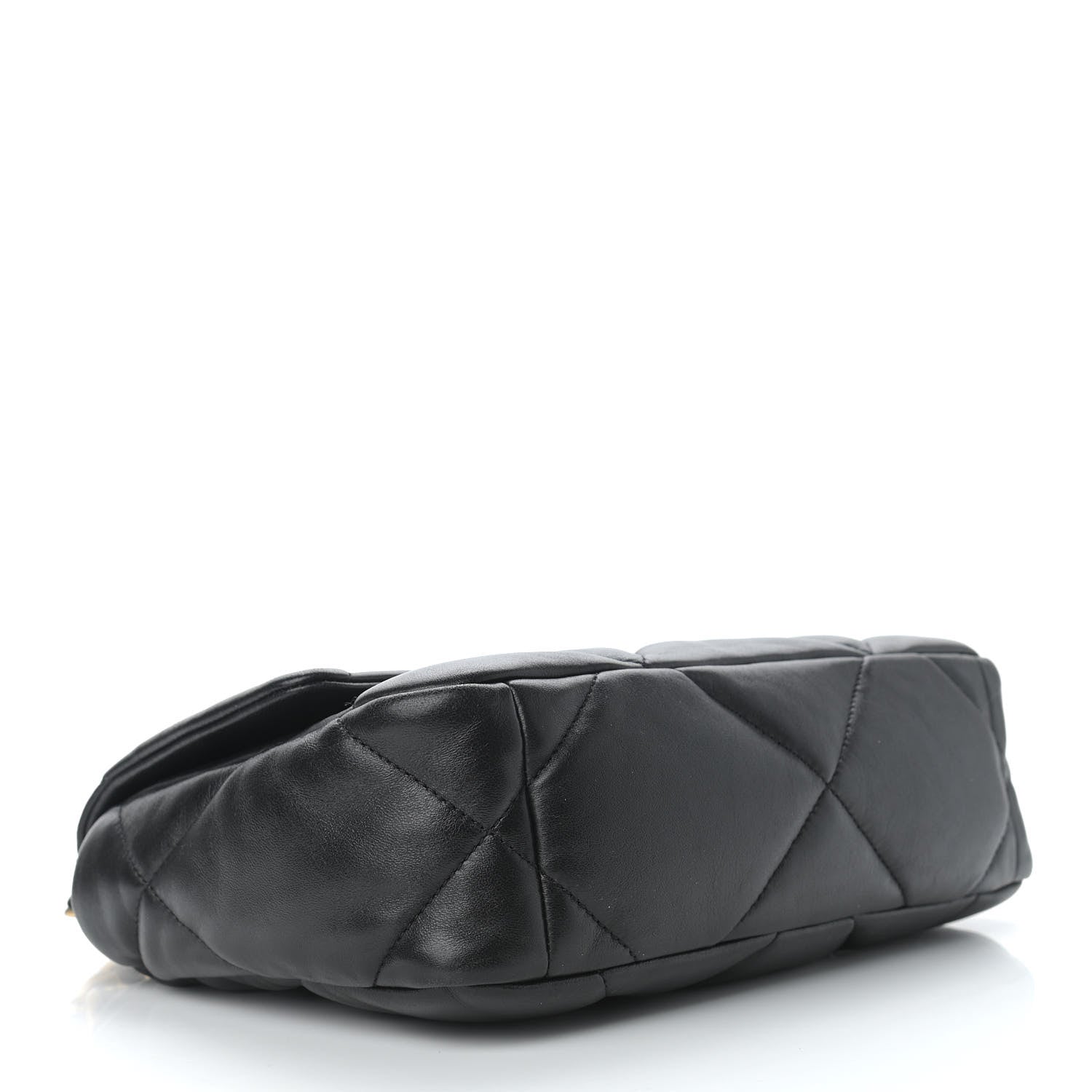 Chanel Lambskin Quilted Medium Chanel 19 Flap Black 4 of 9